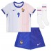 France Olivier Giroud #9 Replica Away Minikit Euro 2024 Short Sleeve (+ pants)